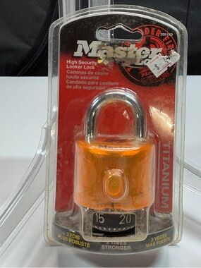 Master Lock 2051XD Titanium Series Locker Lock